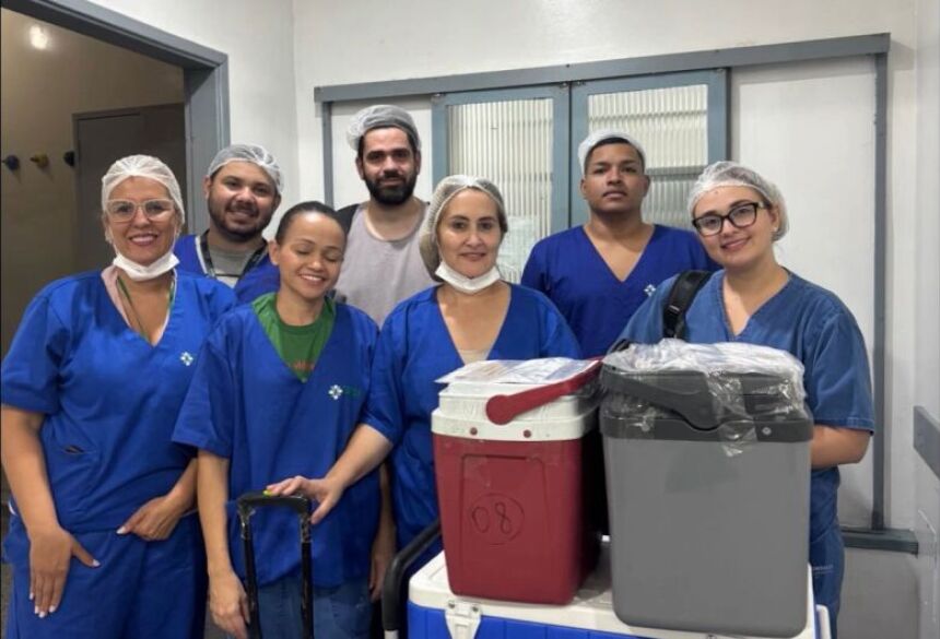 O procedimento ocorreu no Hospital da Vida - Crédito: Divulgação