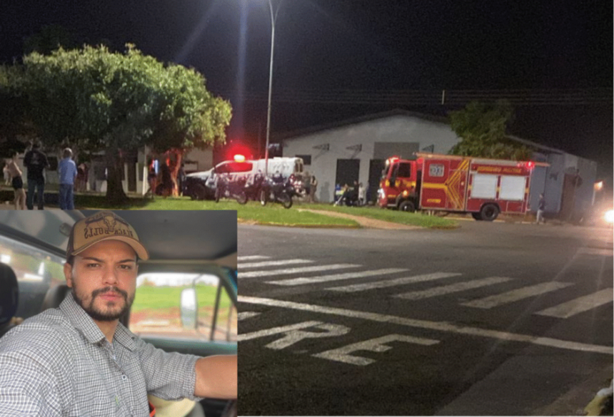Homem tentou cruzar a avenida com a moto / Veja Aqui MS