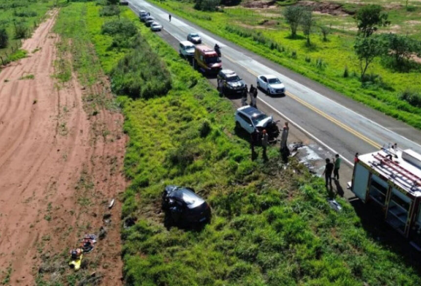 Ultrapassagem em local proibido teria motivado acidente fatal -Elenize Oliveira- Cenário MS