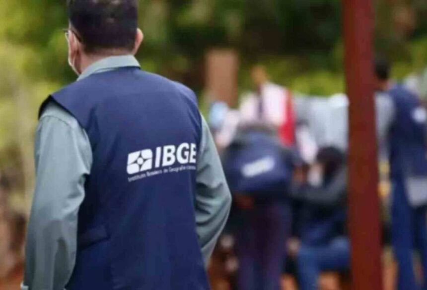 Agente do IBGE em MS. (Foto: Marcos Ermínio, Midiamax)