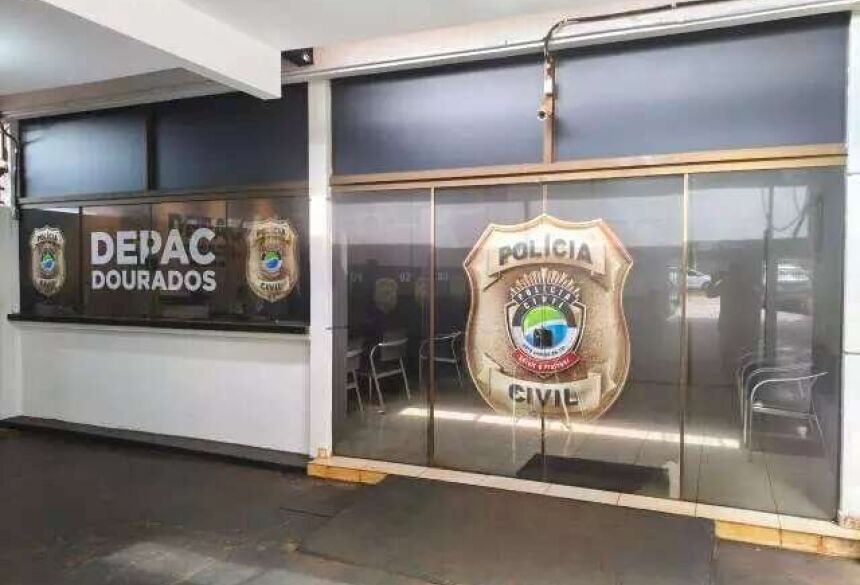 Depac de Dourados, onde o caso foi registrado. (Foto: Divulgação)