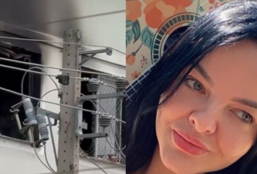 Cantora diz que vive pesadelo após incêndio / Repórter Top e Instagaram