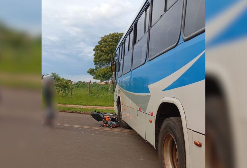 Ônibus faz a linha do Novos Estados. (Foto: Leitor, Jornal Midiamax)