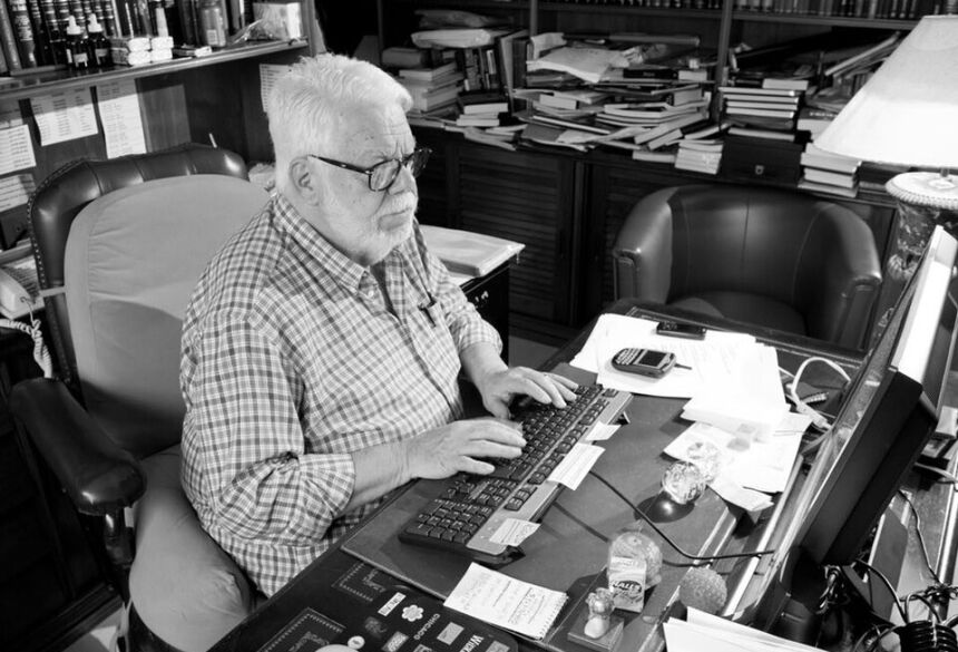 Manoel Carlos.  Foto: Cicero Rodrigues/Memória Globo