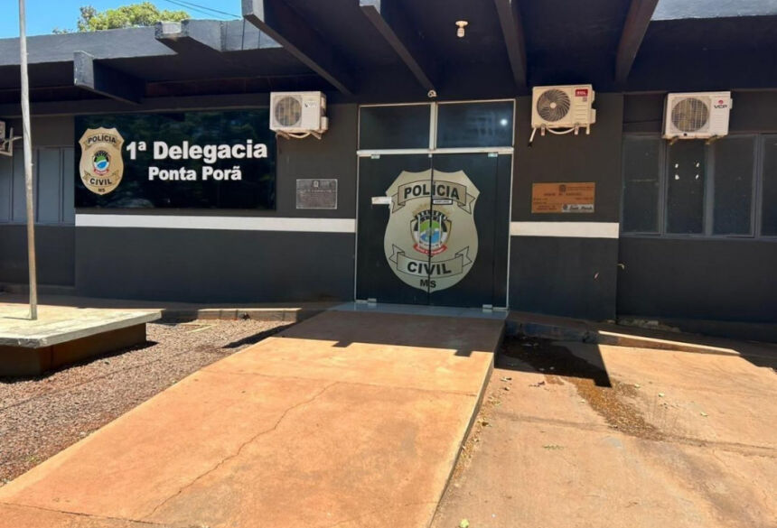 Delegacia de Polícia Civil de Ponta Porã; Foto: Divulgação/PC