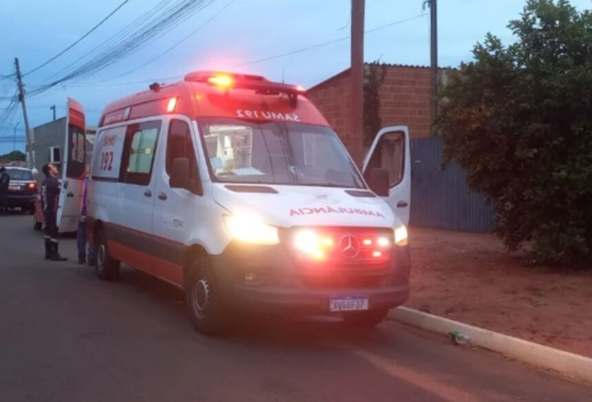 Samu foi acionado ao local do crime RCN 67)