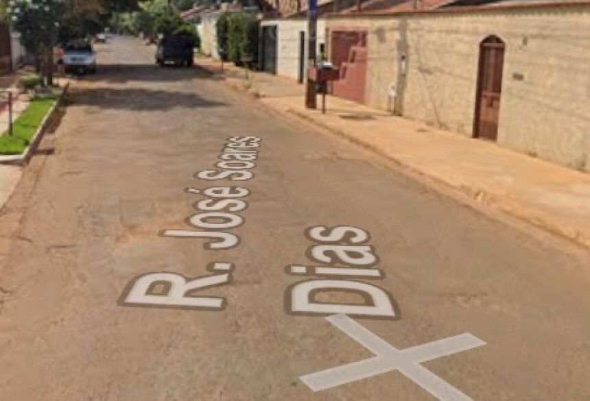 Rua onde suspeito foi encontrado / Reprodução/Google Street View 