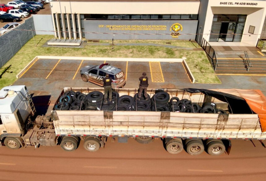 Material apreendido foi avaliado em aproximadamente R$ 230 mil; Foto: Divulgação/DOF