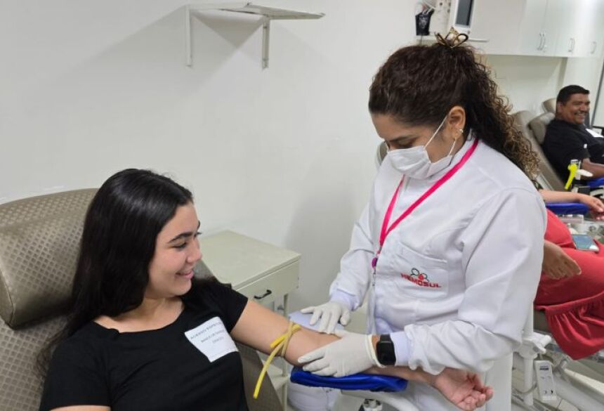 DOAÇÃO DE SANGUE - Patrícia Belarmino, Comunicação HRMS