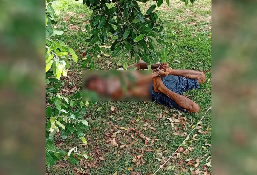Suspeito foi capturado e sofreu ferimentos durante fuga. (Foto: Fala Povo, Midiamax)