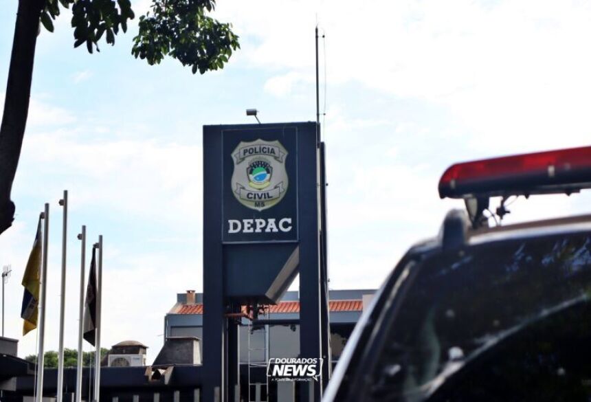 Depac de Dourados, localizada na Rua Cuiabá; Foto: Arquivo/Leandro Holsbach