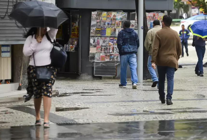 FRENTE FRIA - FOTO:  Tomaz Silva/Agência Brasi