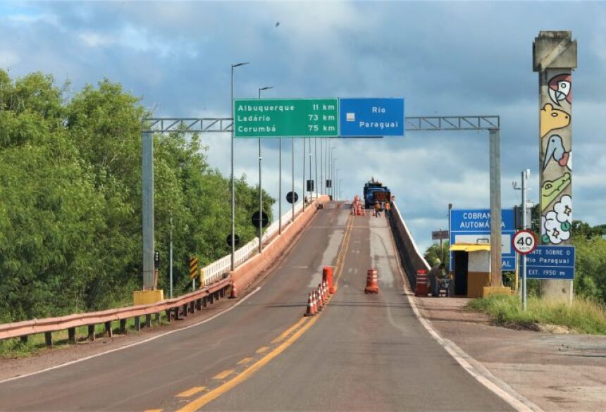 reparos ponte sobre o Rio Paraguai Foto Saul Schramm 1 730x480