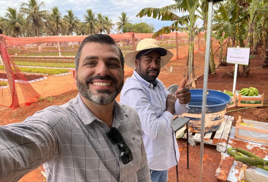 Rafael Corrêa e Agnaldo Lopes, foram convidados pela AGRAER (Agência de Desenvolvimento Agrário e Extensão Rural)