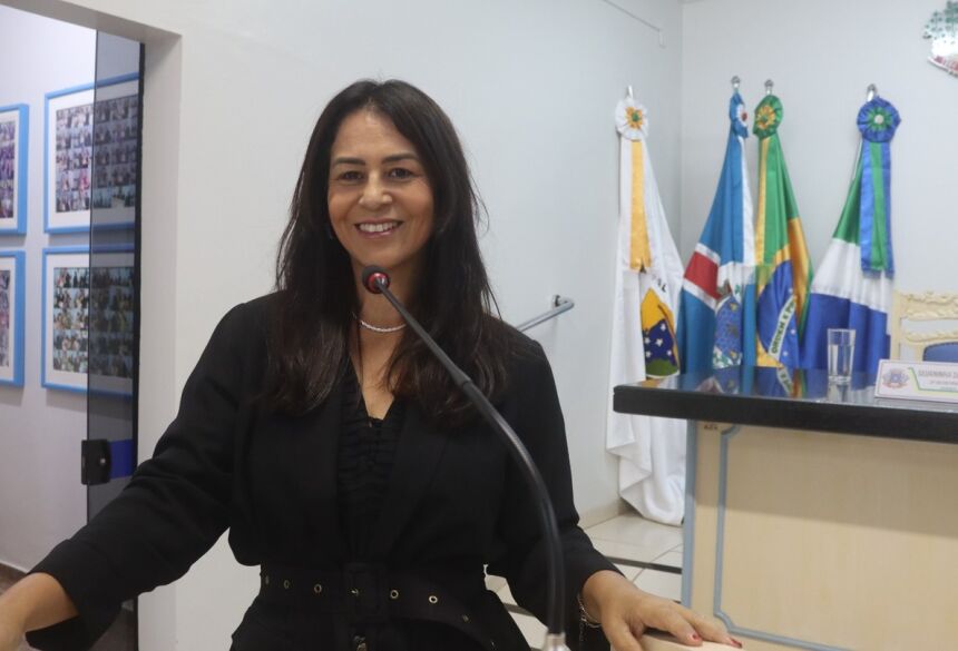 VEREADORA ELIZÂNGELA DA  KOMBY DE FÁTIMA DO SUL