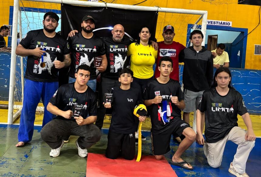 os atletas da Limit Jiu-Jitsu e Muay Thai marcaram presença na 4ª edição do THAI NIGHT ELDORADO