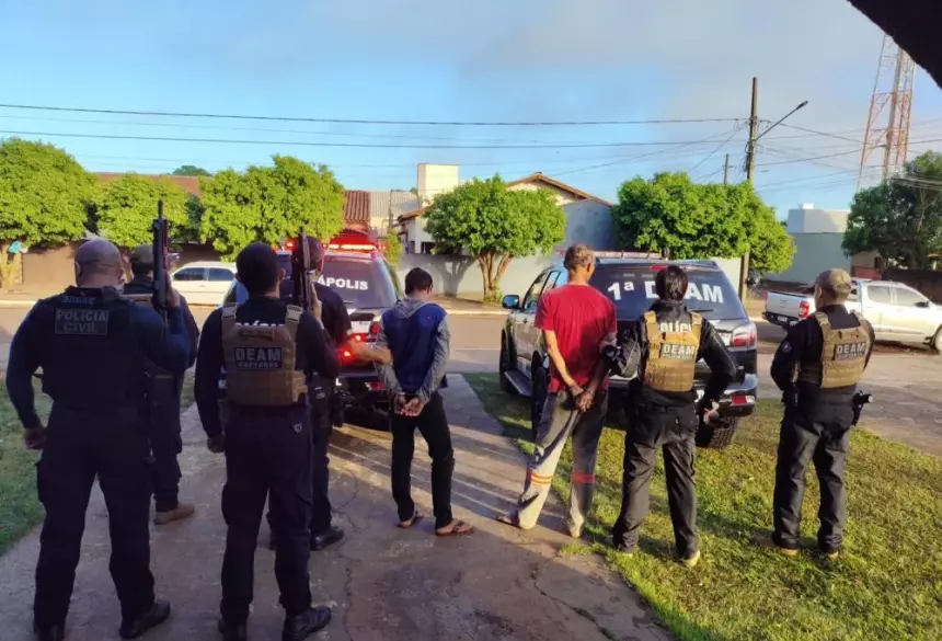 A ação contou com apoio do SIG da Delegacia Especializada de Atendimento à Mulher (DEAM) de Campo Grande