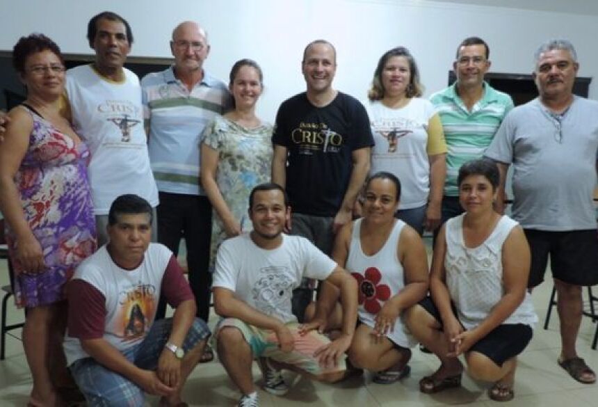 Diretor Fabio Germano e membros da comissao organizadora (Foto: Demerval Nogueira / Fátima News)