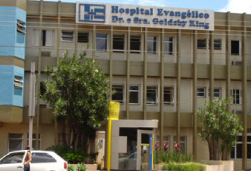 Hospital Evangélico de Dourados. Foto: Divulgação