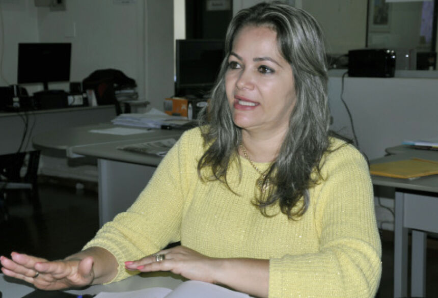 Vereadora Rose Mônica é presidente da Câmara Municipal de Jateí. (Foto: Hedio Fazan)
