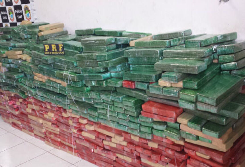 A droga seria transportada para a cidade de Uberlândia - MG - Foto: Divulgação