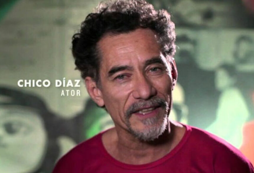 Chico Diaz tem uma vitoriosa trajetória no cinema, teatro e TV.