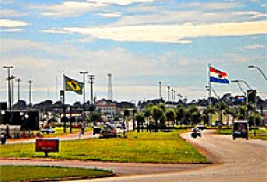 Ponta Porã fica na fronteira com o Paraguai (Foto: Valdenir Rezende/Correio do Estado)