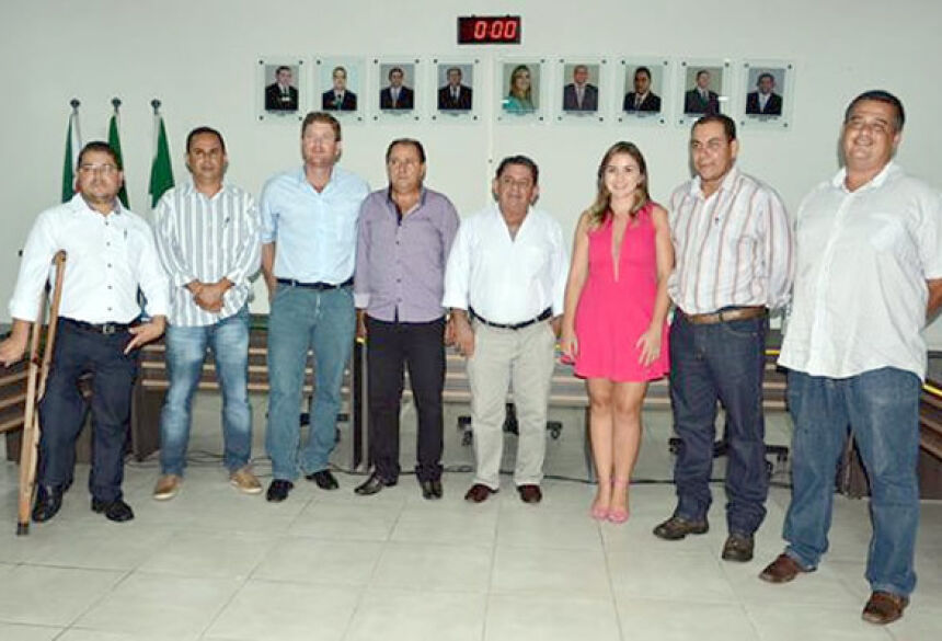 Vereadores da Câmara de Deodápolis - Foto: WILSON AMARAL / MSCIDADES