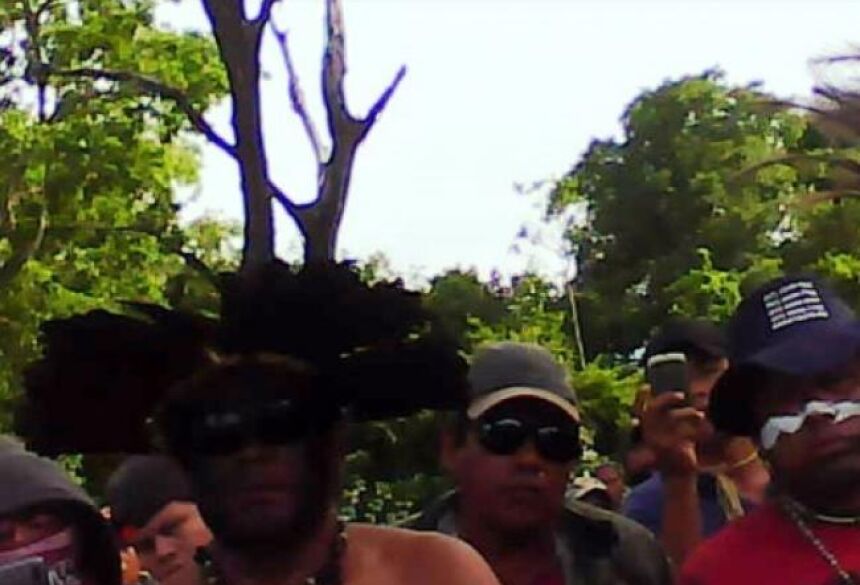 Cerca de mil indígenas participam das ocupações (Arquivo Midiamax)