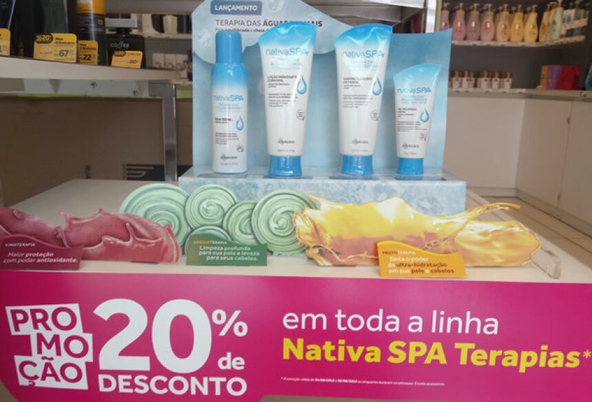 O Boticário com novas promoções e descontos de até 20% na perfumaria - Foto: Rogério Sanches / Fátima News