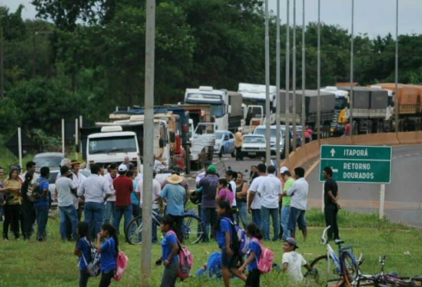 Indígenas prometem bloquear rodovia na quarta - Foto: Arquivo/Dourados News
