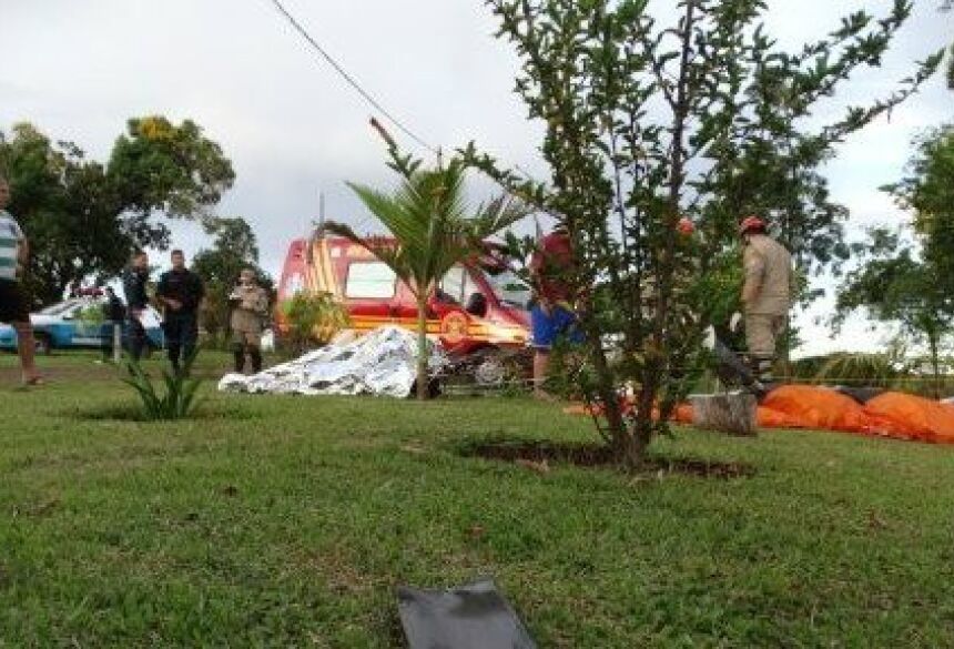 O paraquedas não abriu a tempo após a falha do equipamento. (Foto: A Gazeta News)