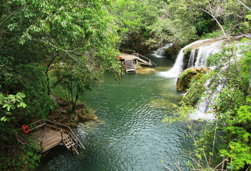 FOTO: ESTÂNCIA MIMOSA - Agência Sucuri destaca o passeio na Estância Mimosa e suas 7 fascinantes cachoeiras