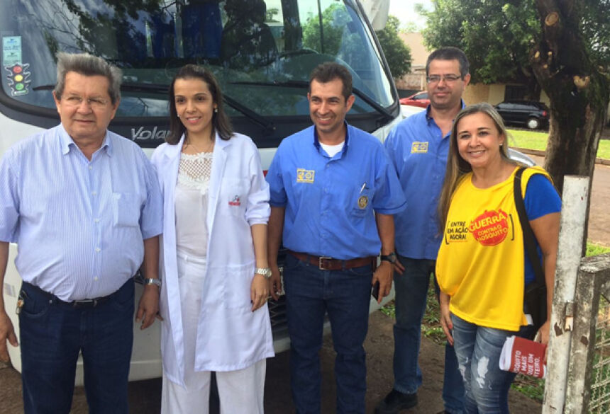 FOTO: ASSESSORIA - Onevan participa de campanha de doação de sangue e medula no Hemocentro de Naviraí