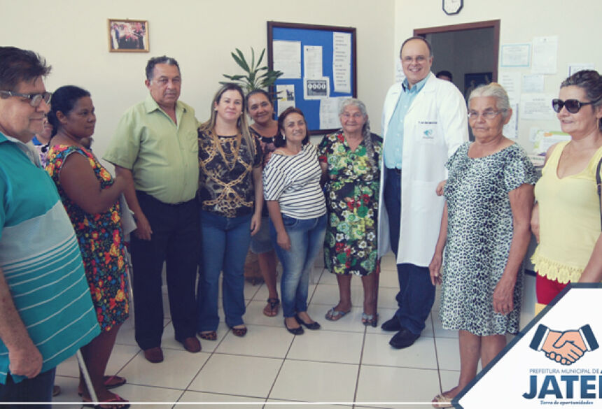 FOTO: LUCAS MOURA - Eraldo apresenta Cardiologista que já reforça saúde do município em JATEÍ