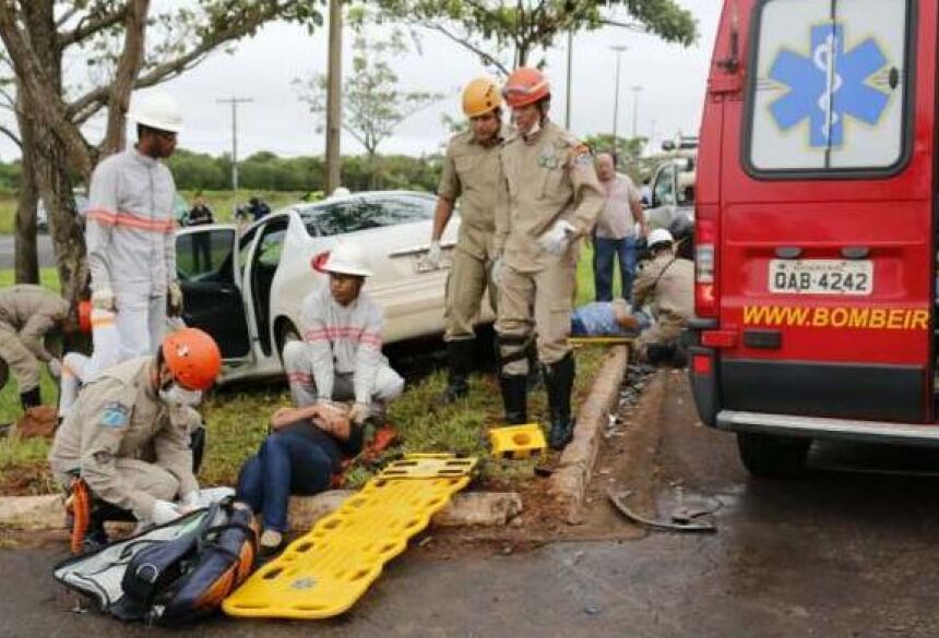 FOTO: MIDIA MAX - Dois dos 5 servidores da Prefeitura feridos em acidente passam por cirurgia