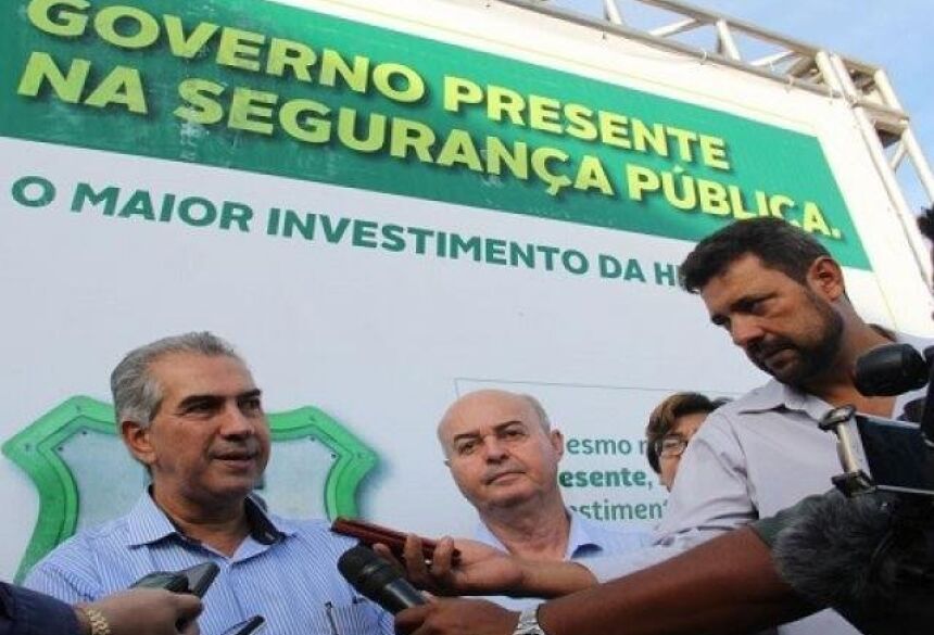 Governador fez o anuncio hoje durante visita à Nova Andradina (Foto: Divulgação)