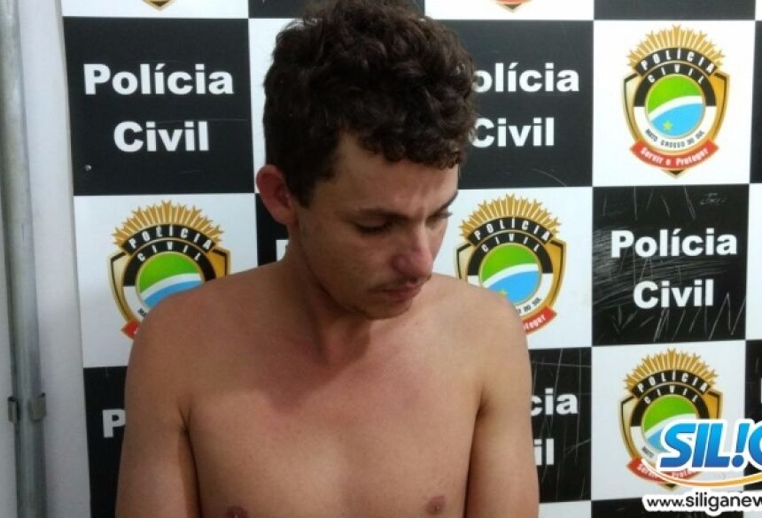Rapaz foi preso após tentativa de roubo(Foto: Osvaldo Duarte)