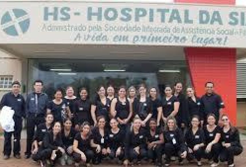 Equipe do Hospital da Sias de Fátima do Sul (foto Google)