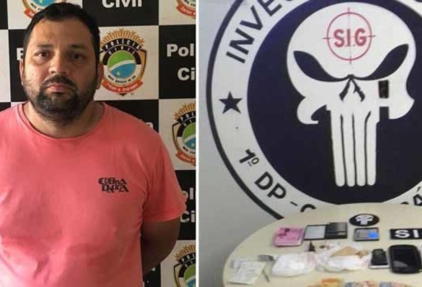Segundo a Polícia, "Macarrão" era responsável pelo abastecimento de “bocas de fumo” nos bairros Aeroporto, Popular Nova e Nossa Senhora de Fátima