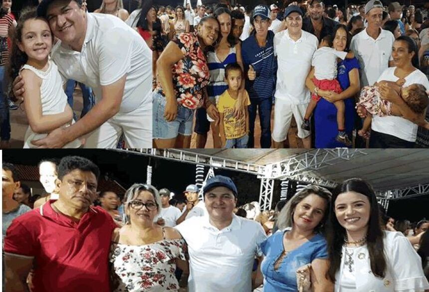 FOTOS: ROGÉRIO SANCHES / FÁTIMA NEWS - Marquinhos do Dedé destaca como ponto principal a 'união da família' em show da virada