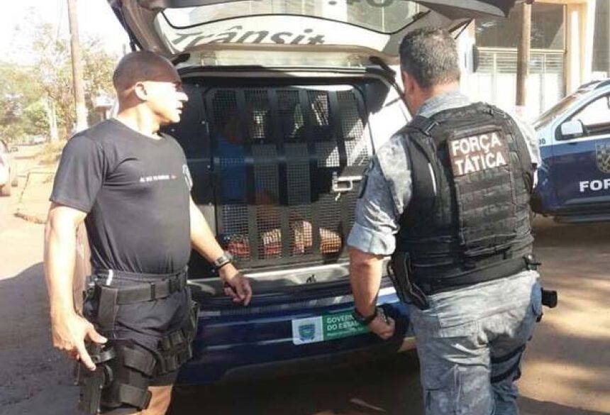 Dez pessoas acabaram presas em Dourados - Crédito: Osvaldo Duarte