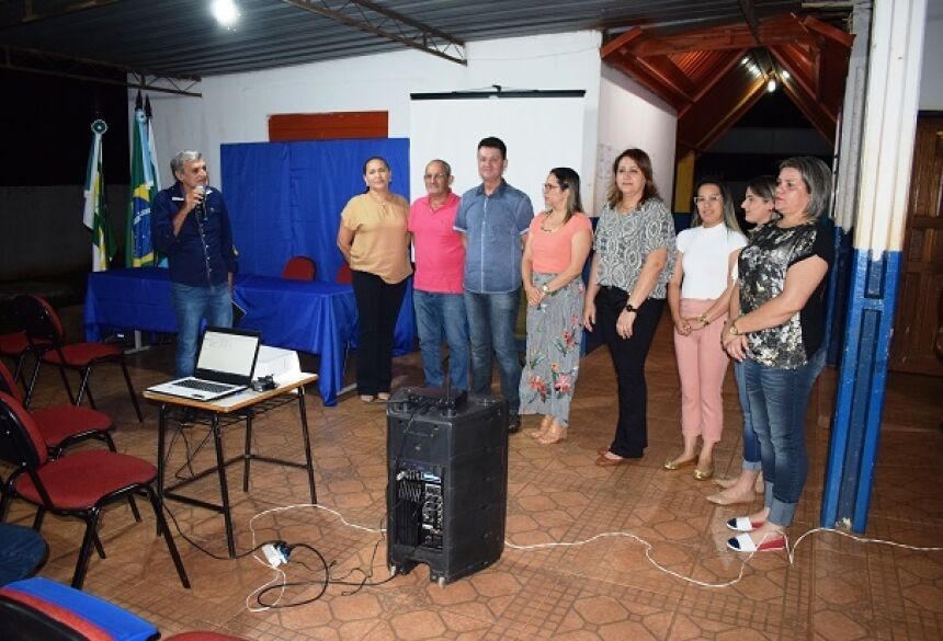 Educação realizou 1ª Audiência Pública para aprovação de relatório do plano municipal em Vicentina