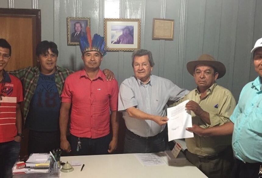 Onevan recebe reivindicações de lideranças indígenas da Aldeia Amambai