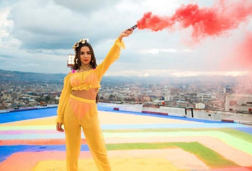 Anitta lança clipe ultra colorido de Medicina, seu novo single Foto:Felipe Loaiza