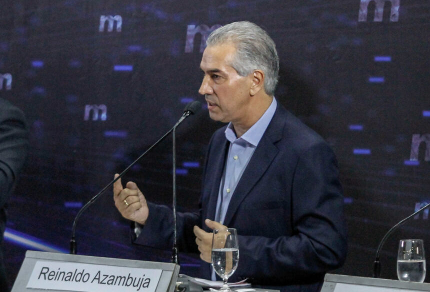 Em debate, Reinaldo Azambuja destaca recorde na geração de empregos no MS