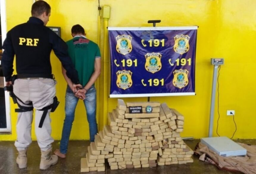 Deodapolense é preso com 165 kg de maconha em Cuiabá MT