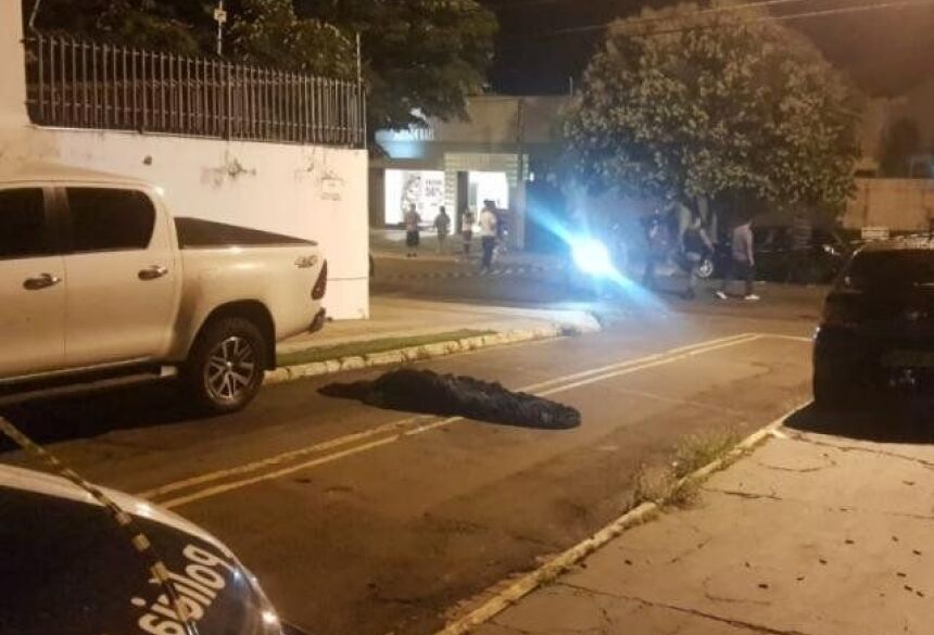 Orlando foi morto próximo ao cruzamento com a Rua Amazonas. (Foto: Liniker Ribeiro)