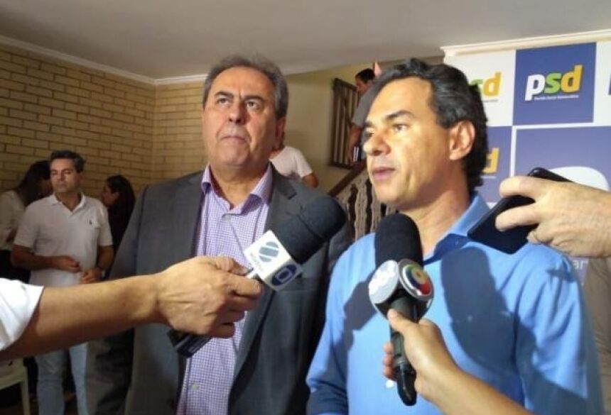 Prefeito Marquinhos Trad anuncia apoio ao candidato Jair Bolsonaro (Foto: Geisy Garnes)