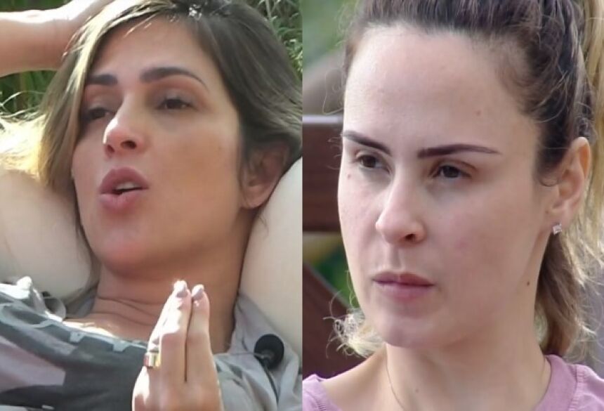 A Fazenda: Ana Paula Renault e Nadja Pessoa brigam feio - Divulgação/A Fazenda/Record TV